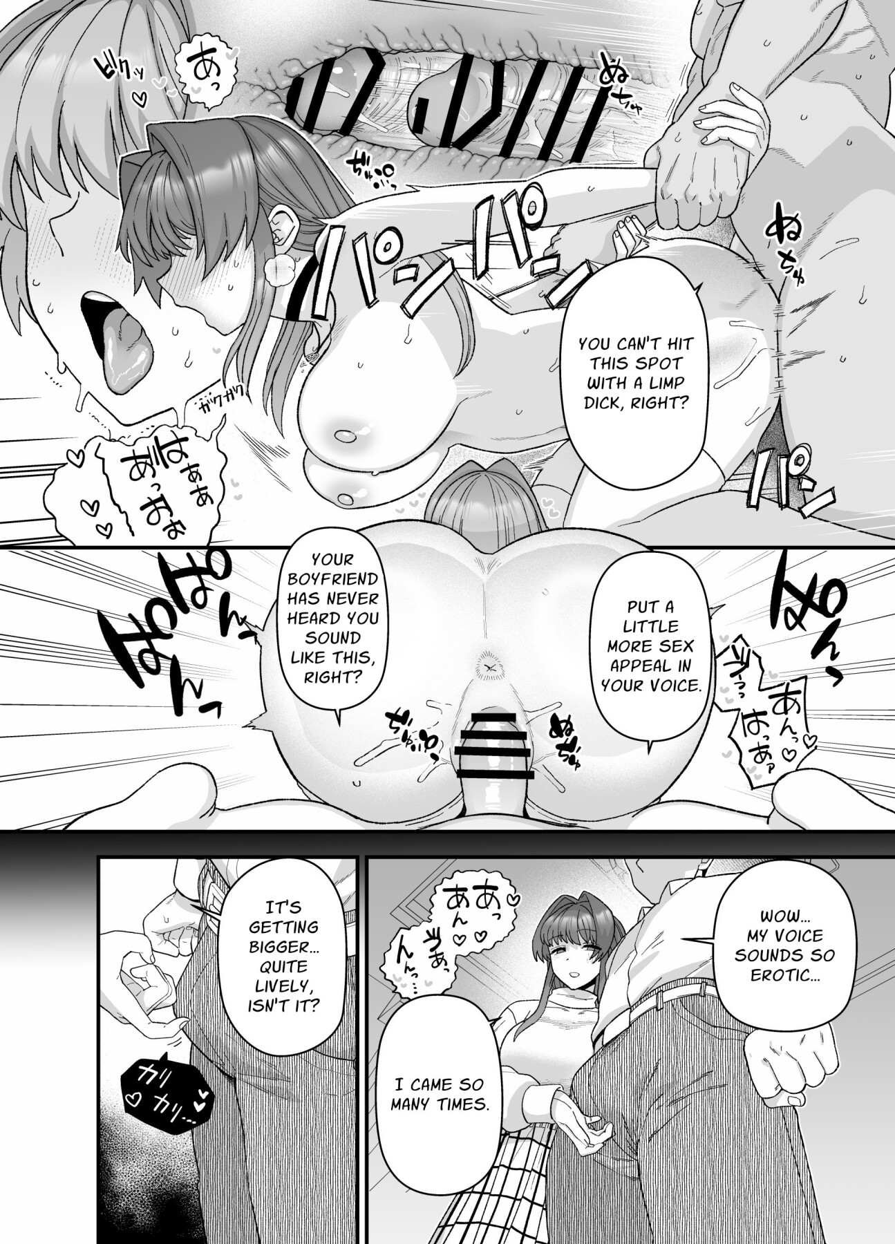 Hentai Manga Comic-Cuckold Trial: My girlfriend cheats on me for my sake-Read-31